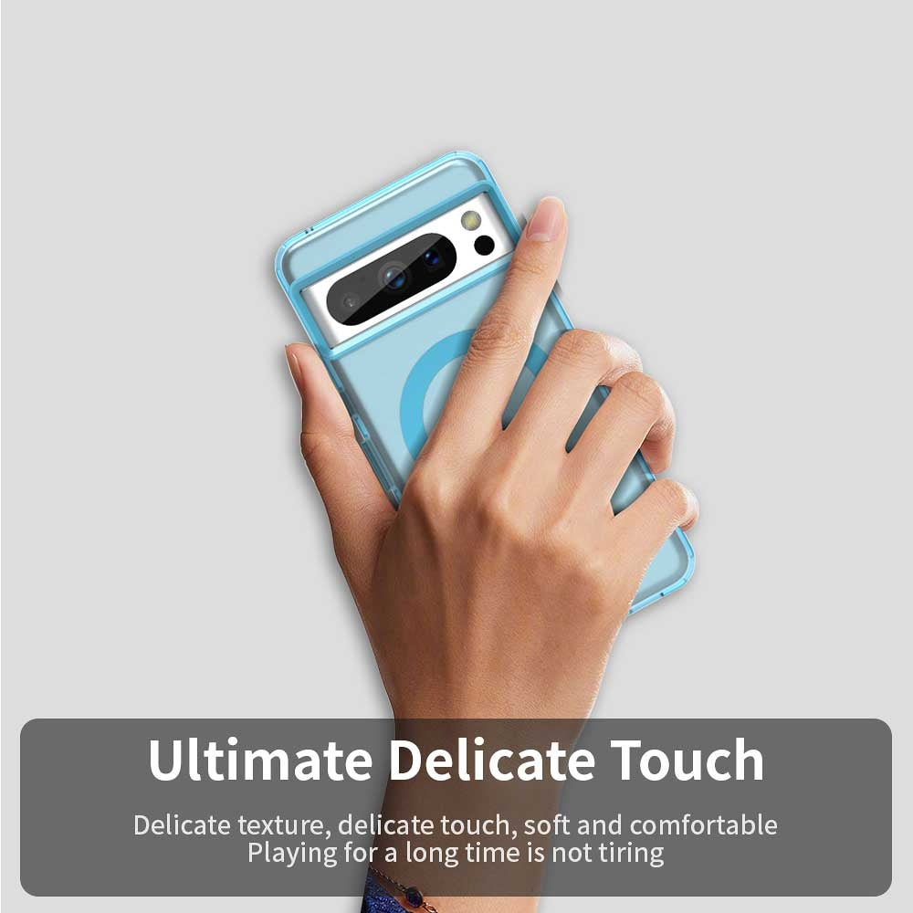 Google Pixel 8 Pro Durable MagSafe Phone Case - Hybrid TPU & PC Design, Lightweight & Stylish, Candy Colour, Wireless Charging Friendly