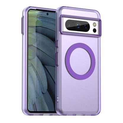 Google Pixel 8 Pro Durable MagSafe Phone Case - Hybrid TPU & PC Design, Lightweight & Stylish, Candy Colour, Wireless Charging Friendly