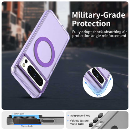 Google Pixel 8 Pro Durable MagSafe Phone Case - Hybrid TPU & PC Design, Lightweight & Stylish, Candy Colour, Wireless Charging Friendly
