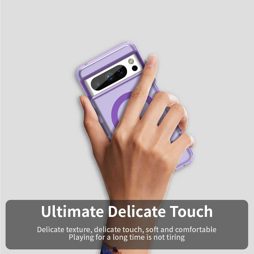 Google Pixel 8 Pro Durable MagSafe Phone Case - Hybrid TPU & PC Design, Lightweight & Stylish, Candy Colour, Wireless Charging Friendly