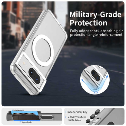 Google Pixel 8 Durable MagSafe Phone Case - Hybrid TPU & PC Design, Lightweight & Stylish, Candy Colour, Wireless Charging Friendly