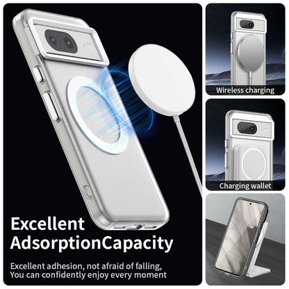Google Pixel 8 Durable MagSafe Phone Case - Hybrid TPU & PC Design, Lightweight & Stylish, Candy Colour, Wireless Charging Friendly