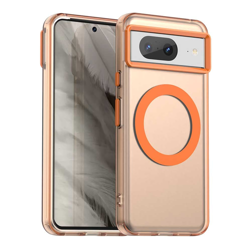 Google Pixel 8 Durable MagSafe Phone Case - Hybrid TPU & PC Design, Lightweight & Stylish, Candy Colour, Wireless Charging Friendly