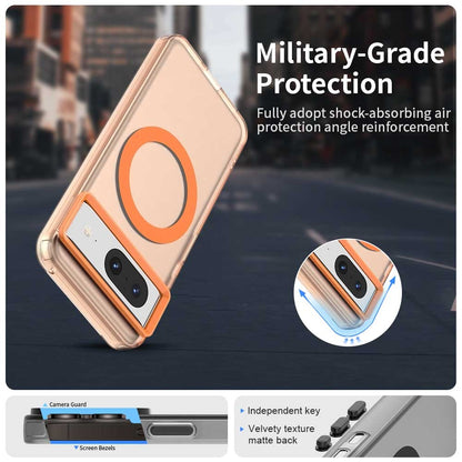 Google Pixel 8 Durable MagSafe Phone Case - Hybrid TPU & PC Design, Lightweight & Stylish, Candy Colour, Wireless Charging Friendly