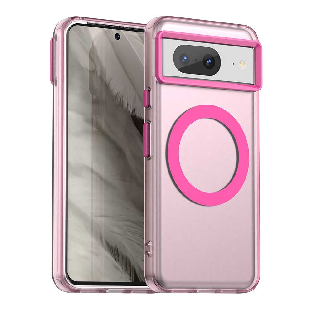 Google Pixel 8 Durable MagSafe Phone Case - Hybrid TPU & PC Design, Lightweight & Stylish, Candy Colour, Wireless Charging Friendly