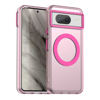 Google Pixel 8 Durable MagSafe Phone Case - Hybrid TPU & PC Design, Lightweight & Stylish, Candy Colour, Wireless Charging Friendly