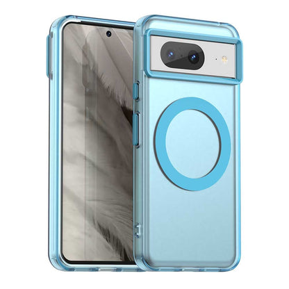 Google Pixel 8 Durable MagSafe Phone Case - Hybrid TPU & PC Design, Lightweight & Stylish, Candy Colour, Wireless Charging Friendly