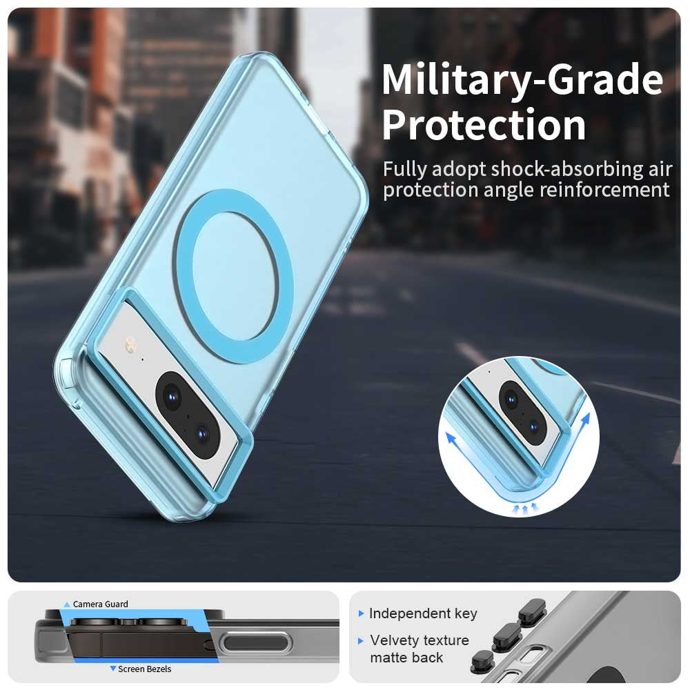 Google Pixel 8 Durable MagSafe Phone Case - Hybrid TPU & PC Design, Lightweight & Stylish, Candy Colour, Wireless Charging Friendly
