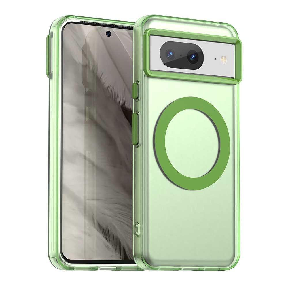 Google Pixel 8 Durable MagSafe Phone Case - Hybrid TPU & PC Design, Lightweight & Stylish, Candy Colour, Wireless Charging Friendly