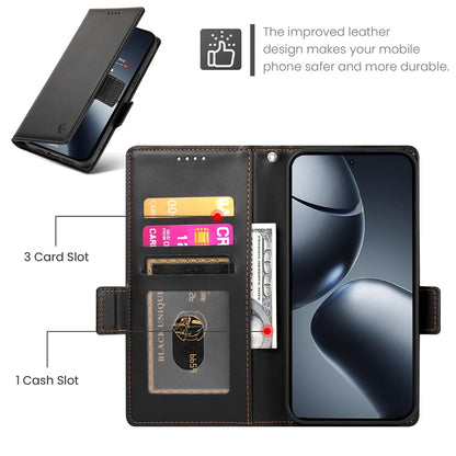 Xiaomi 14T Pro Magnetic Leather Wallet Case with Card Slots, Stand Function & Full Protection