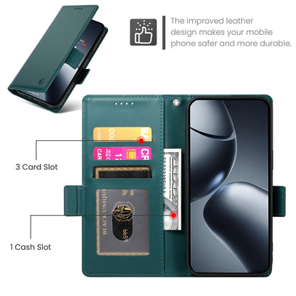 Xiaomi 14T Pro Magnetic Leather Wallet Case with Card Slots, Stand Function & Full Protection
