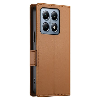 Xiaomi 14T Pro Magnetic Leather Wallet Case with Card Slots, Stand Function & Full Protection