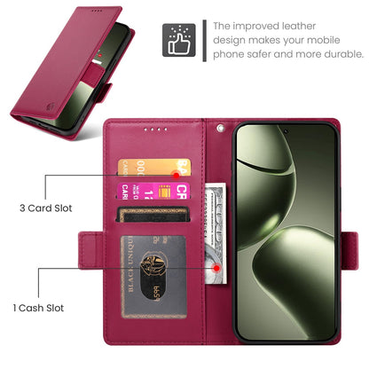 Xiaomi 14T Magnetic Leather Wallet Case with Card Slots, Stand Function & Full Protection