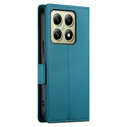 Xiaomi 14T Magnetic Leather Wallet Case with Card Slots, Stand Function & Full Protection