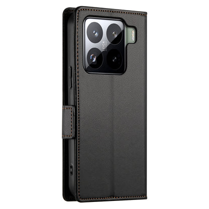 Xiaomi 15 Pro Magnetic Leather Wallet Case with Card Slots, Stand Function & Full Protection