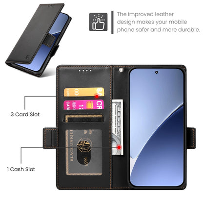 Xiaomi 15 Pro Magnetic Leather Wallet Case with Card Slots, Stand Function & Full Protection