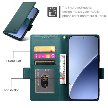 Xiaomi 15 Pro Magnetic Leather Wallet Case with Card Slots, Stand Function & Full Protection