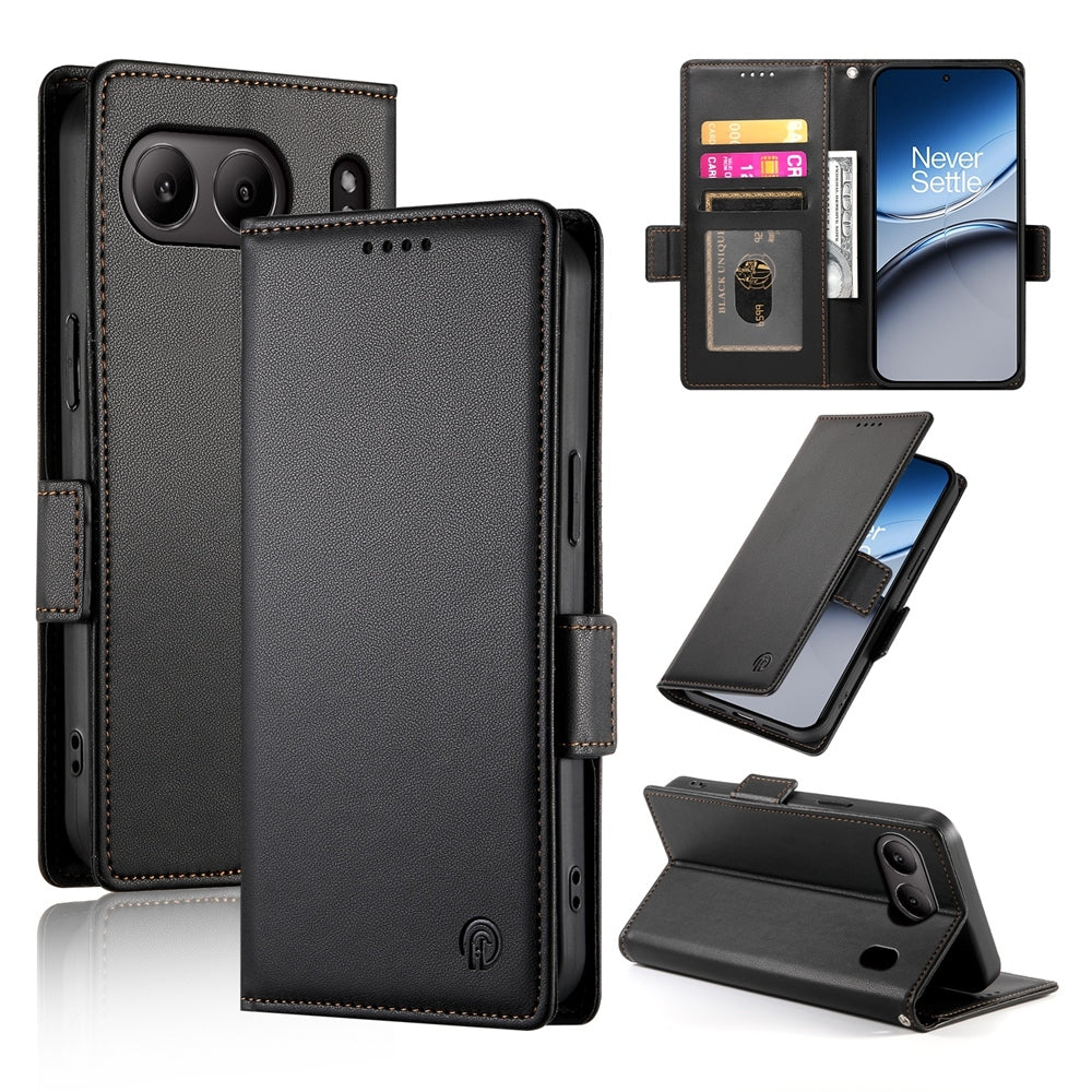 OnePlus Nord 4 5G Magnetic Leather Wallet Case with Card Slots, Stand Function & Full Protection