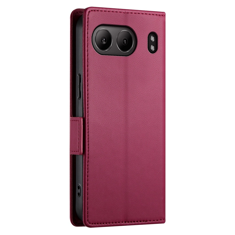 OnePlus Nord 4 5G Magnetic Leather Wallet Case with Card Slots, Stand Function & Full Protection