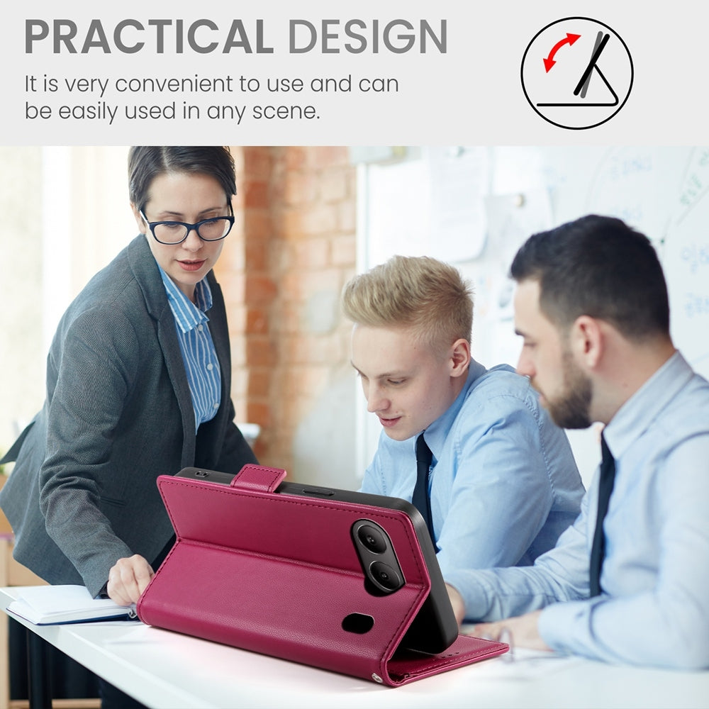 OnePlus Nord 4 5G Magnetic Leather Wallet Case with Card Slots, Stand Function & Full Protection