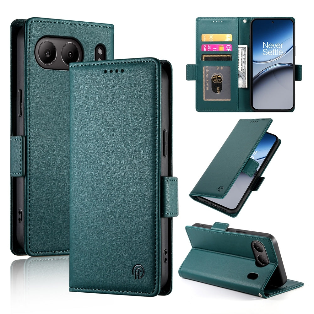 OnePlus Nord 4 5G Magnetic Leather Wallet Case with Card Slots, Stand Function & Full Protection