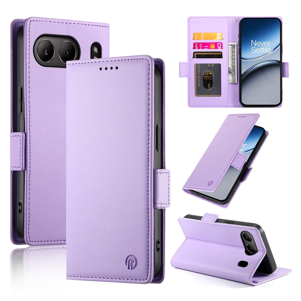 OnePlus Nord 4 5G Magnetic Leather Wallet Case with Card Slots, Stand Function & Full Protection