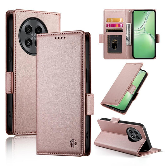 OnePlus Ace 5 Magnetic Leather Wallet Case with Card Slots, Stand Function & Full Protection