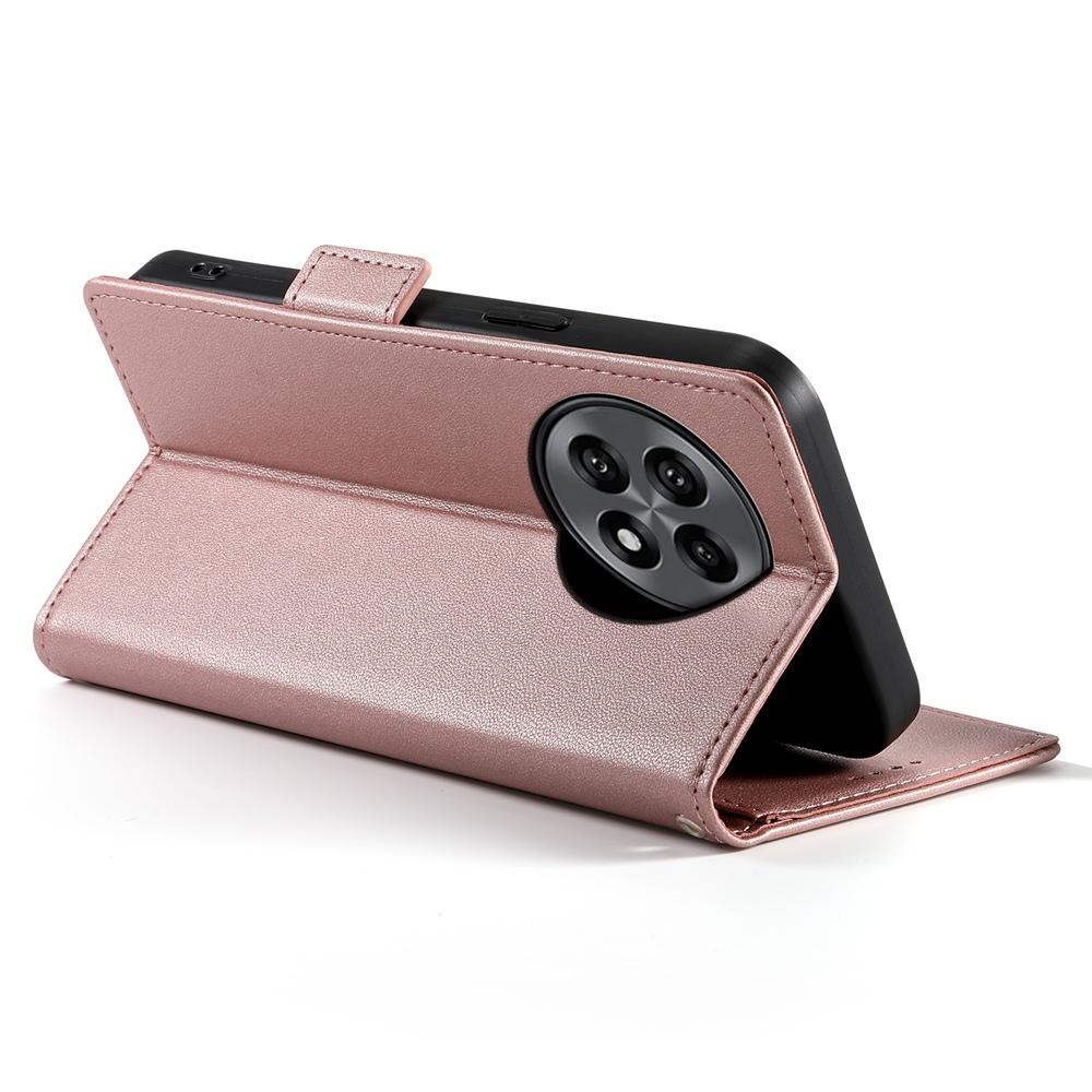 OnePlus Ace 5 Pro Magnetic Leather Wallet Case with Card Slots, Stand Function & Full Protection