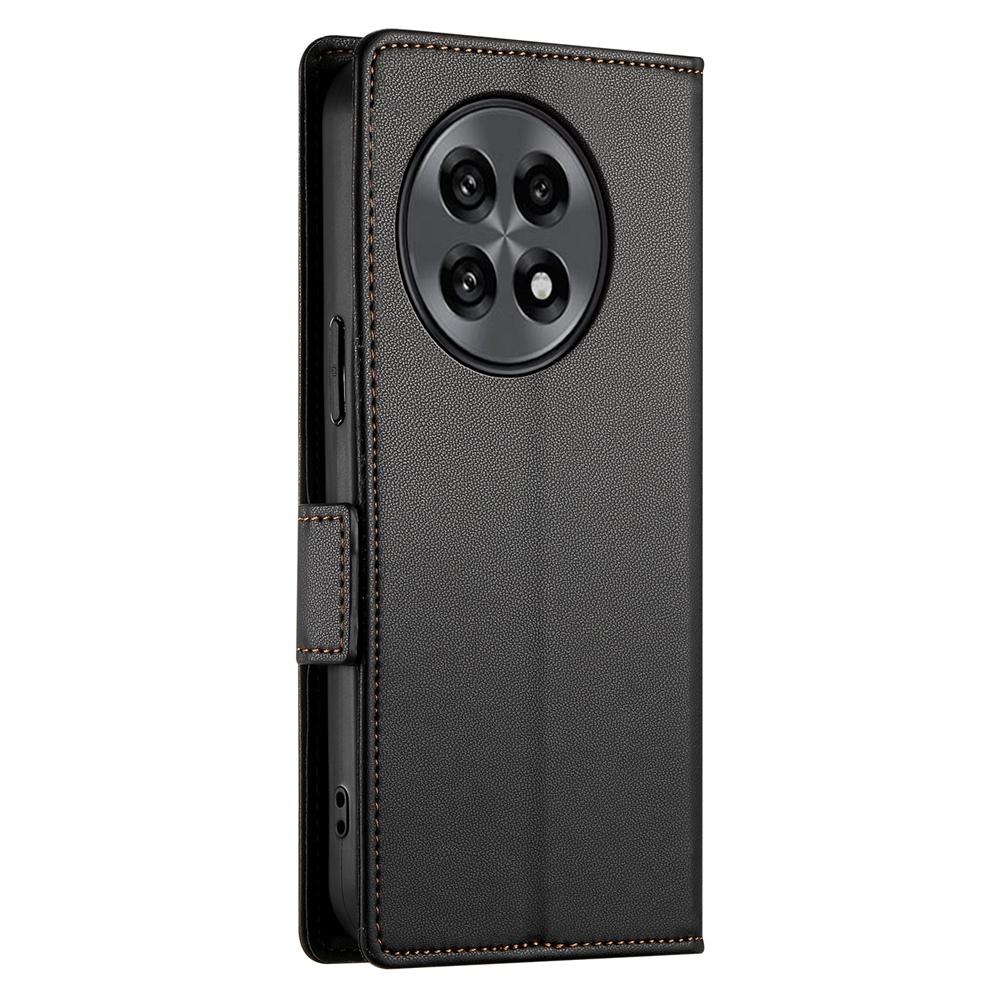 OnePlus 13R Magnetic Leather Wallet Case with Card Slots, Stand Function & Full Protection