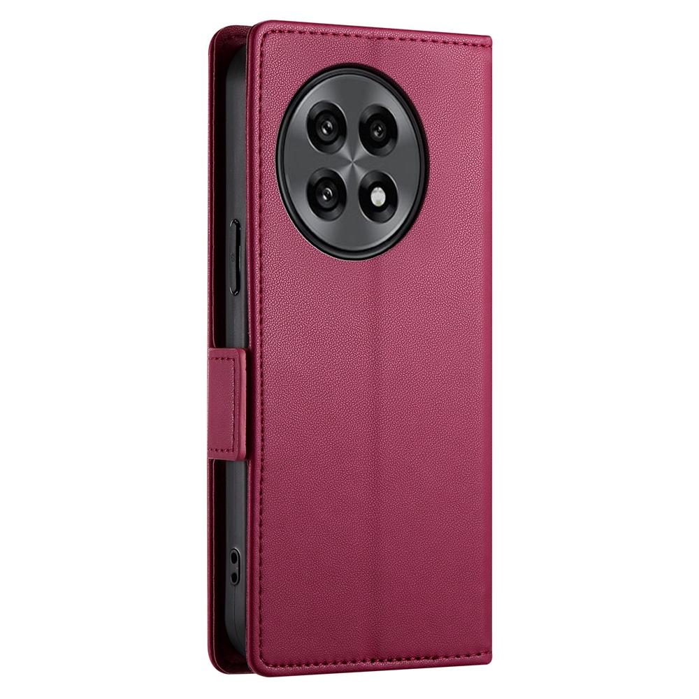 OnePlus 13R Magnetic Leather Wallet Case with Card Slots, Stand Function & Full Protection