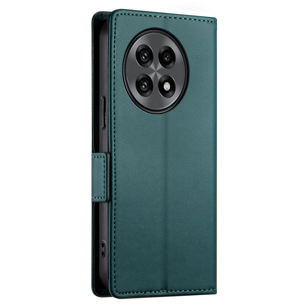 OnePlus 13R Magnetic Leather Wallet Case with Card Slots, Stand Function & Full Protection