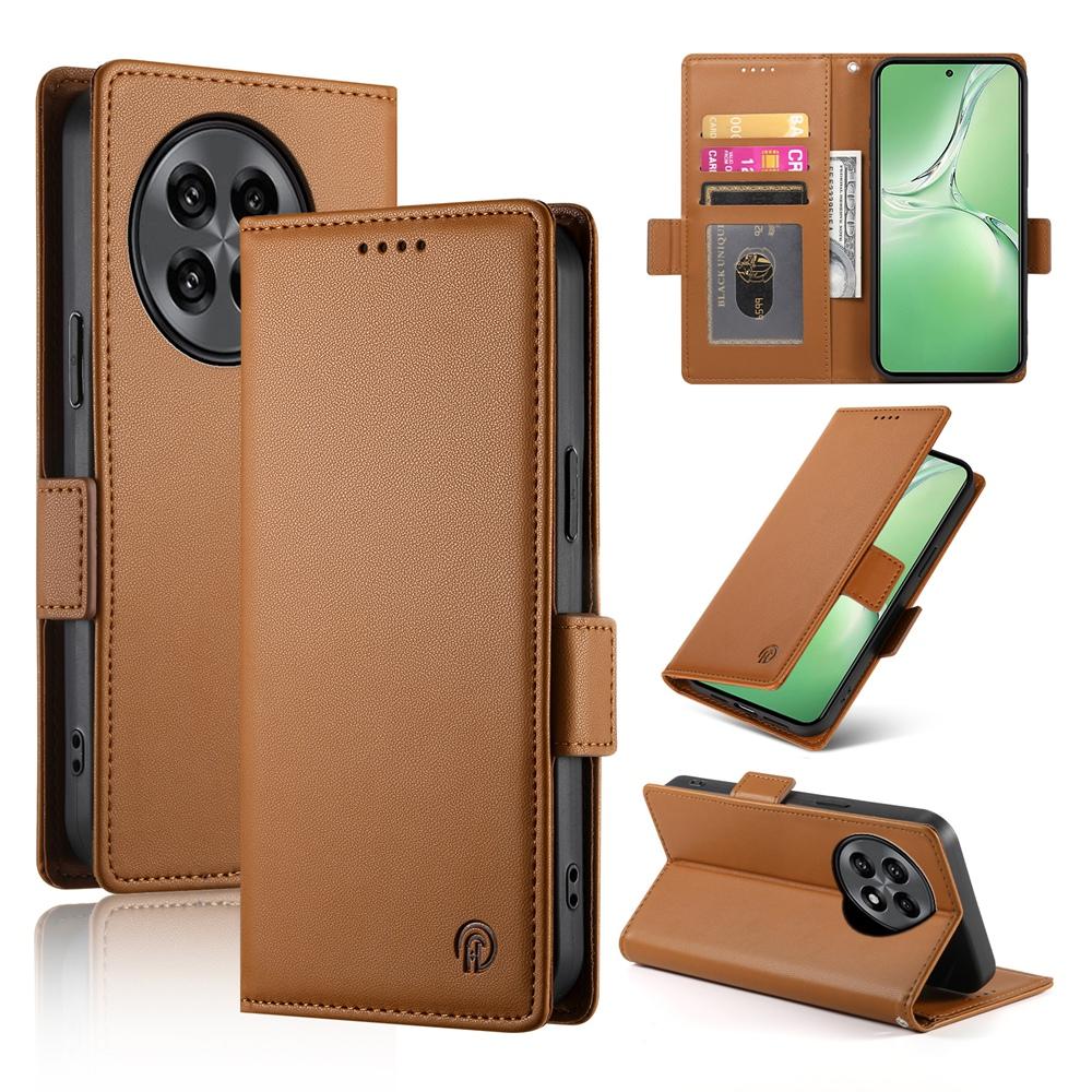 OnePlus Ace 5 Pro Magnetic Leather Wallet Case with Card Slots, Stand Function & Full Protection