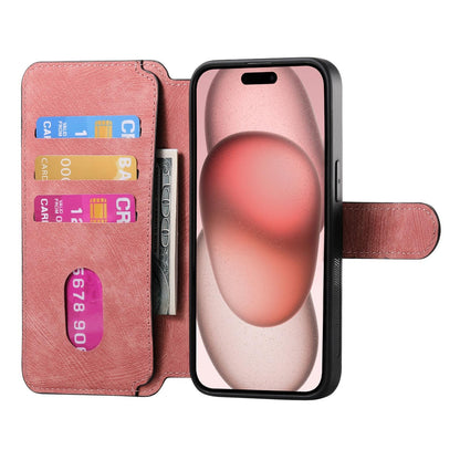iPhone 16e Retro Leather Phone Case with Enhanced MagSafe Wireless Charging, RFID Anti-theft Protection, Kickstand & Magnetic Lock Wallet Cover