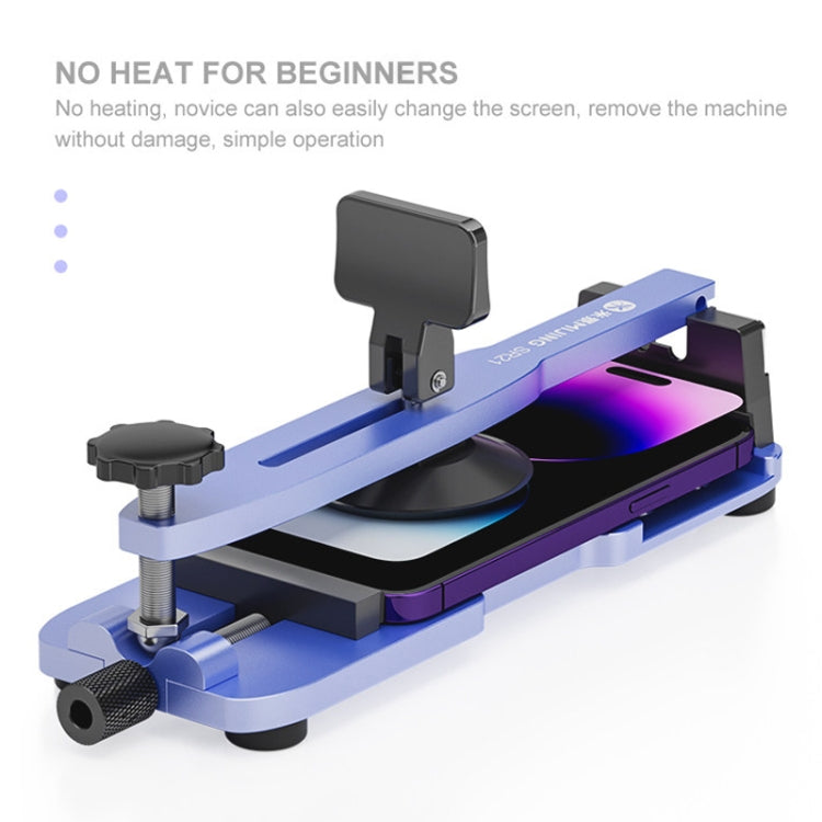 Mijing SR21 Unheated Universal Phone LCD Screen Separation Fixture with Adjustable Suction Cup