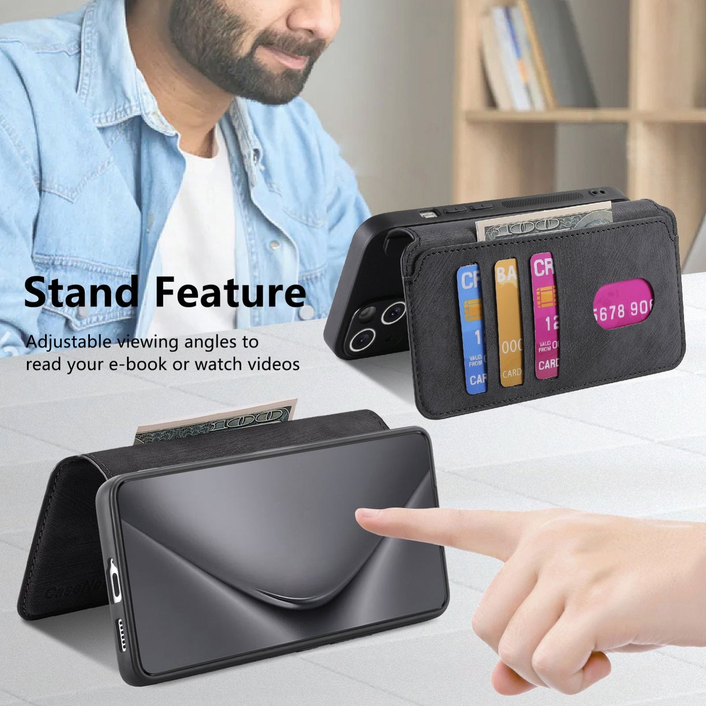 Huawei Pura 70 Ultra Retro Leather Phone Case with Enhanced MagSafe Wireless Charging, RFID Anti-theft Protection, Kickstand & Magnetic Lock Wallet Cover