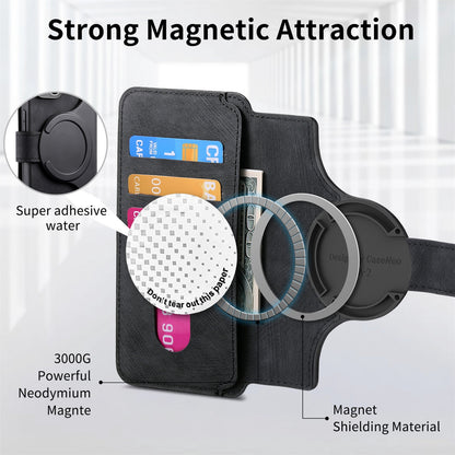 Honor 200 Retro Leather Phone Case with Enhanced MagSafe Wireless Charging, RFID Anti-theft Protection, Kickstand & Magnetic Lock Wallet Cover