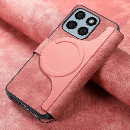 Honor X8b Retro Leather Phone Case with Enhanced MagSafe Wireless Charging, RFID Anti-theft Protection, Kickstand & Magnetic Lock Wallet Cover