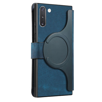 Samsung Galaxy Note10 Retro Leather Phone Case with Enhanced MagSafe Wireless Charging, RFID Anti-theft Protection, Kickstand & Magnetic Lock Wallet Cover