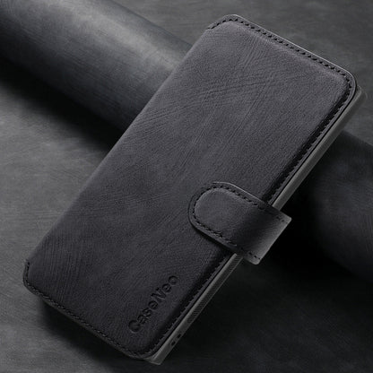 Samsung Galaxy Note20 Retro Leather Phone Case with Enhanced MagSafe Wireless Charging, RFID Anti-theft Protection, Kickstand & Magnetic Lock Wallet Cover