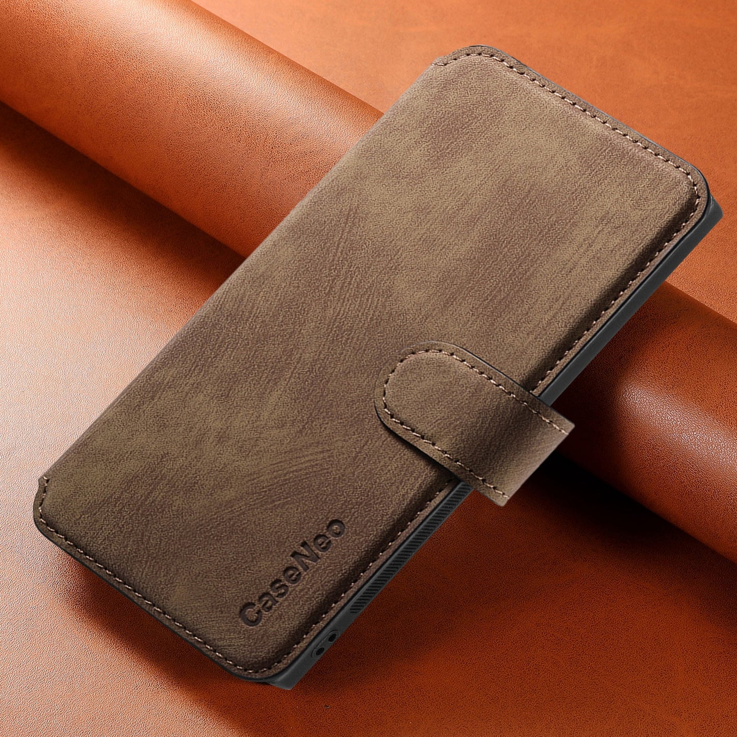 Samsung Galaxy Note20 Retro Leather Phone Case with Enhanced MagSafe Wireless Charging, RFID Anti-theft Protection, Kickstand & Magnetic Lock Wallet Cover