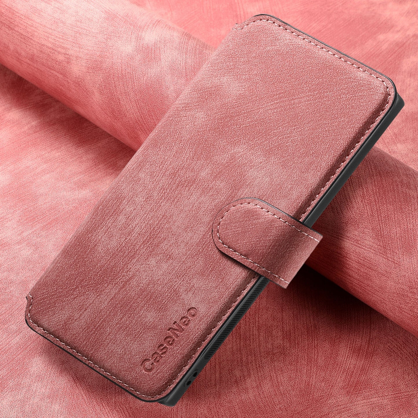 Samsung Galaxy Note20 Retro Leather Phone Case with Enhanced MagSafe Wireless Charging, RFID Anti-theft Protection, Kickstand & Magnetic Lock Wallet Cover