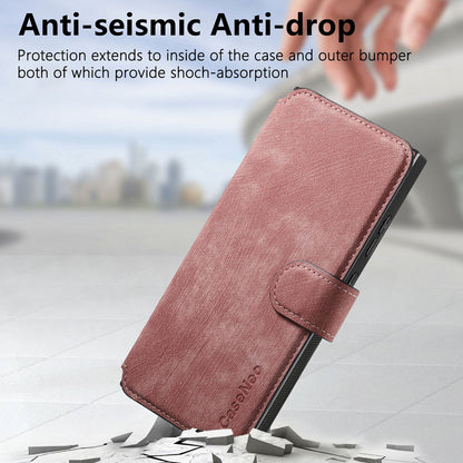 Samsung Galaxy Note20 Retro Leather Phone Case with Enhanced MagSafe Wireless Charging, RFID Anti-theft Protection, Kickstand & Magnetic Lock Wallet Cover