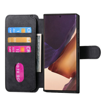 Samsung Galaxy Note20 Ultra Retro Leather Phone Case with Enhanced MagSafe Wireless Charging, RFID Anti-theft Protection, Kickstand & Magnetic Lock Wallet Cover