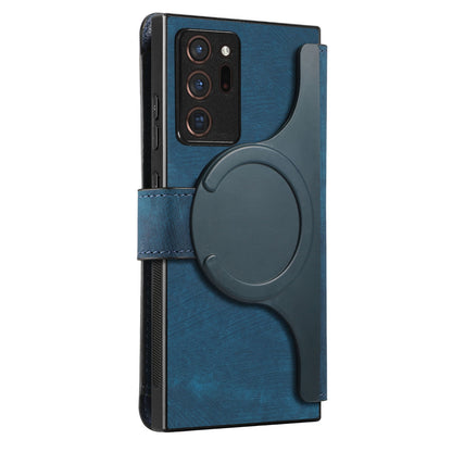 Samsung Galaxy Note20 Ultra Retro Leather Phone Case with Enhanced MagSafe Wireless Charging, RFID Anti-theft Protection, Kickstand & Magnetic Lock Wallet Cover