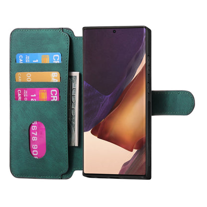 Samsung Galaxy Note20 Ultra Retro Leather Phone Case with Enhanced MagSafe Wireless Charging, RFID Anti-theft Protection, Kickstand & Magnetic Lock Wallet Cover