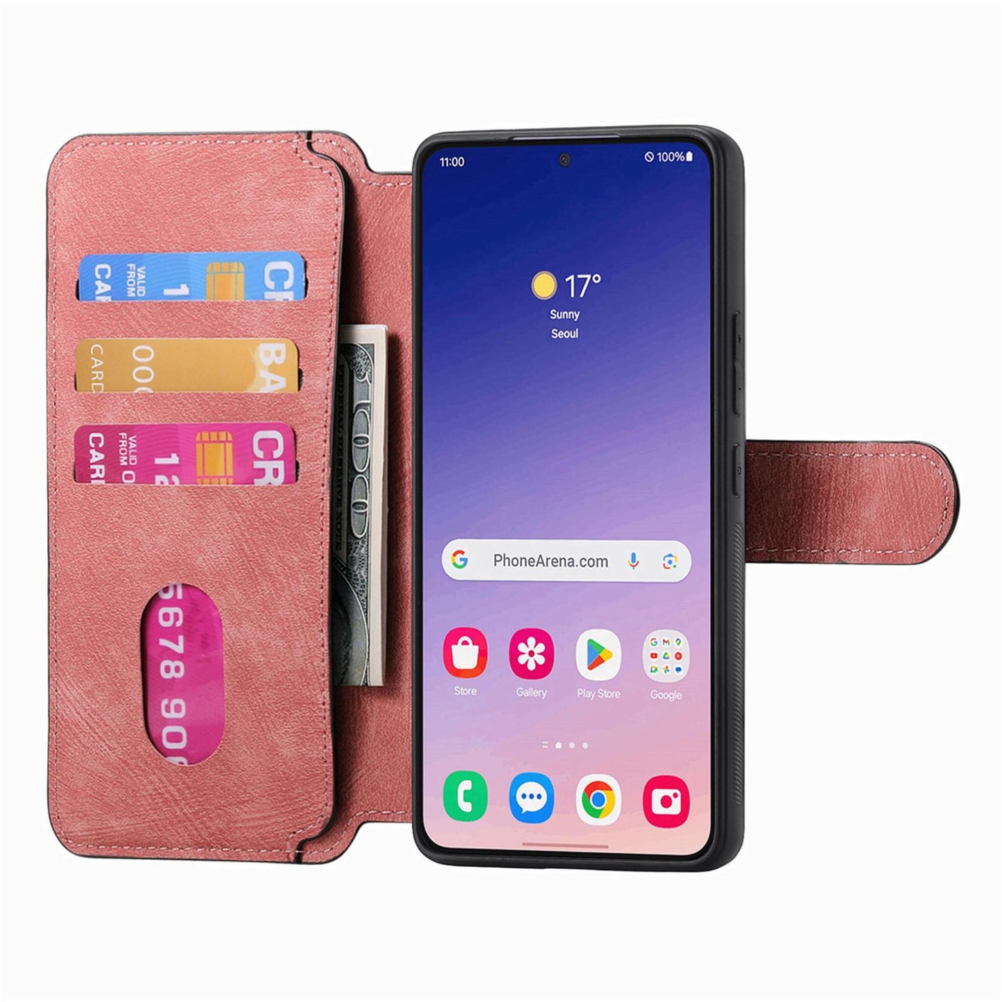 Samsung Galaxy S25+ 5G Retro Leather Phone Case with Enhanced MagSafe Wireless Charging, RFID Anti-theft Protection, Kickstand & Magnetic Lock Wallet Cover