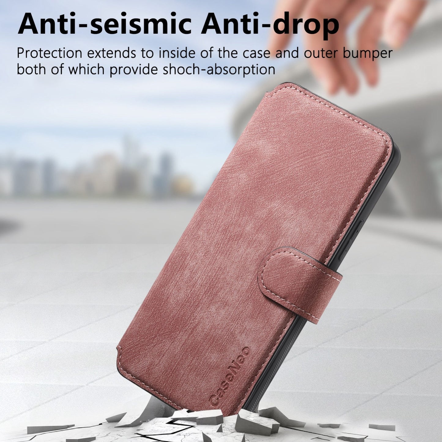 Xiaomi Poco F6 Pro Retro Leather Phone Case with Enhanced MagSafe Wireless Charging, RFID Anti-theft Protection, Kickstand & Magnetic Lock Wallet Cover