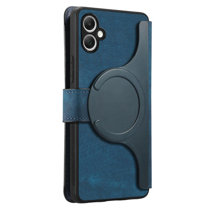 Samsung Galaxy A05 Retro Leather Phone Case with Enhanced MagSafe Wireless Charging, RFID Anti-theft Protection, Kickstand & Magnetic Lock Wallet Cover