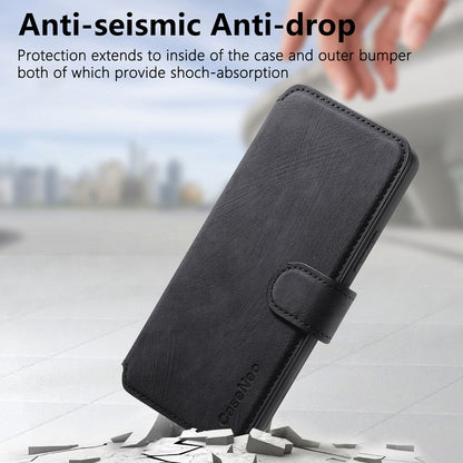 Samsung Galaxy A53 5G Retro Leather Phone Case with Enhanced MagSafe Wireless Charging, RFID Anti-theft Protection, Kickstand & Magnetic Lock Wallet Cover