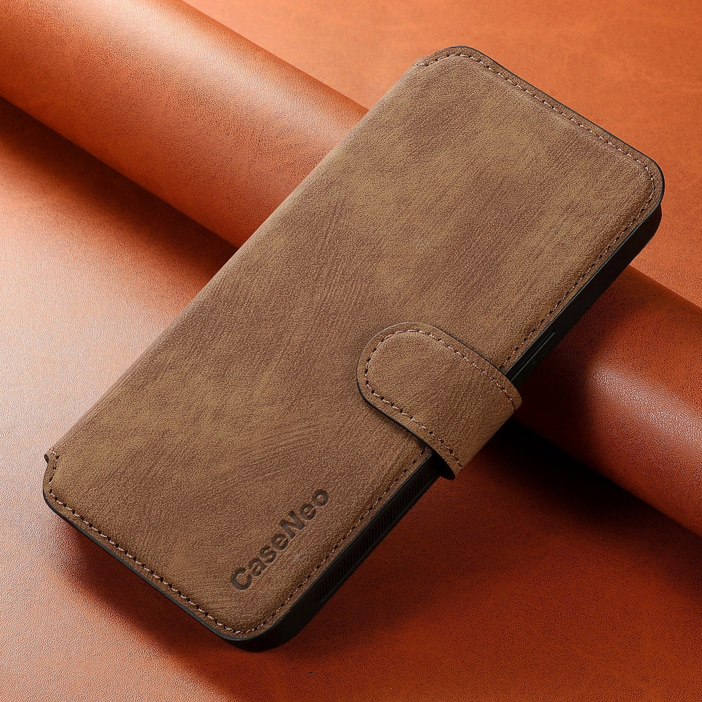 Samsung Galaxy A53 5G Retro Leather Phone Case with Enhanced MagSafe Wireless Charging, RFID Anti-theft Protection, Kickstand & Magnetic Lock Wallet Cover
